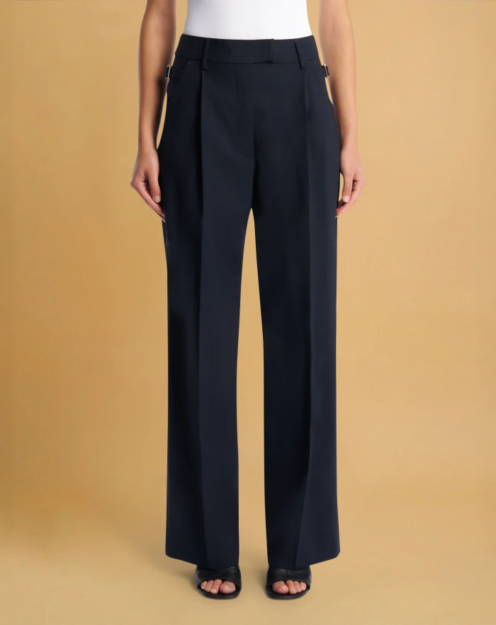 Isabel tropical wool trousers