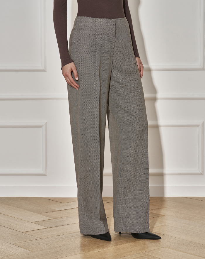 Telma trousers in stretch wool