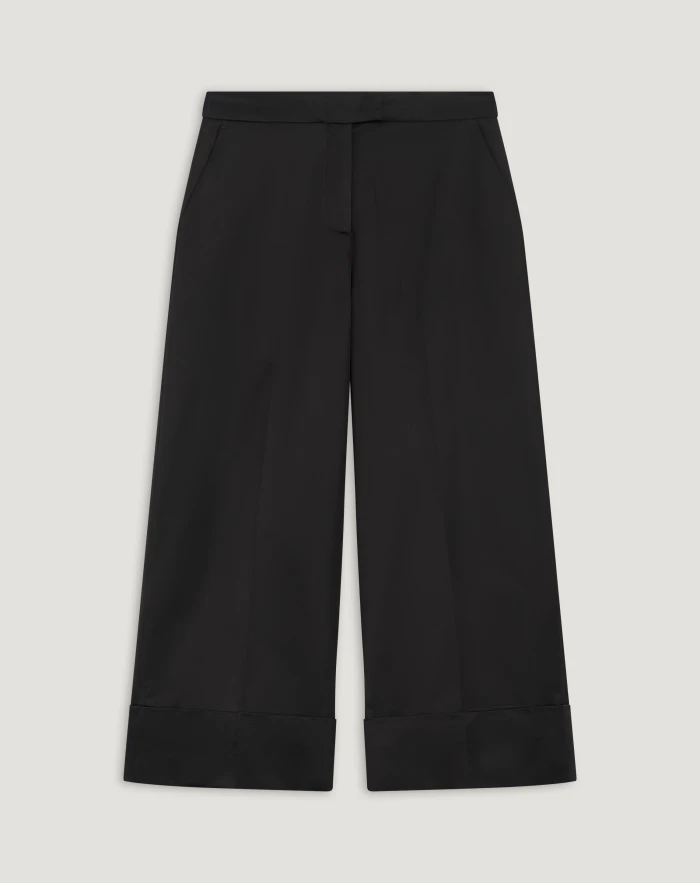 Colette trousers in flowy satin