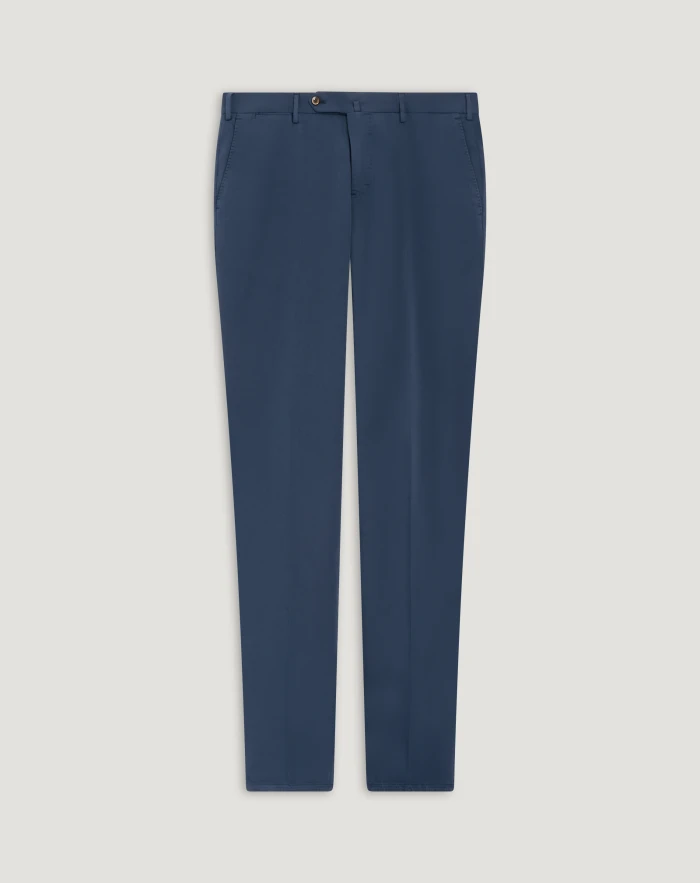 Slim silkochino trousers