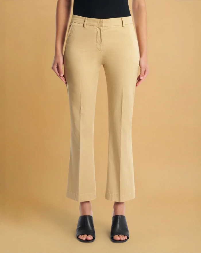 Jaine stretch satin trousers