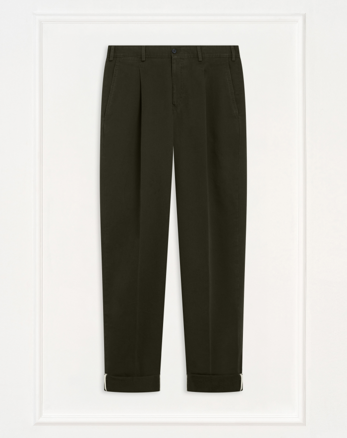 Union chino trousers in cotton drill