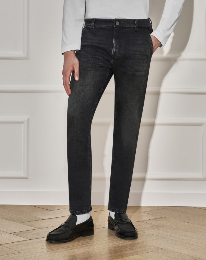 Indie jeans in black denim