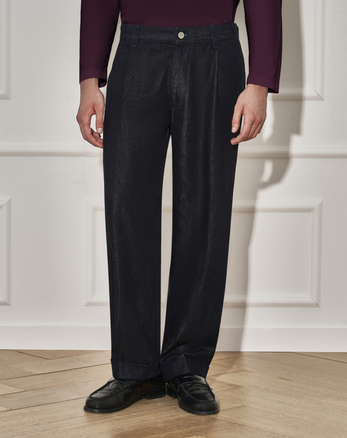 Louis jeans in fluid denim