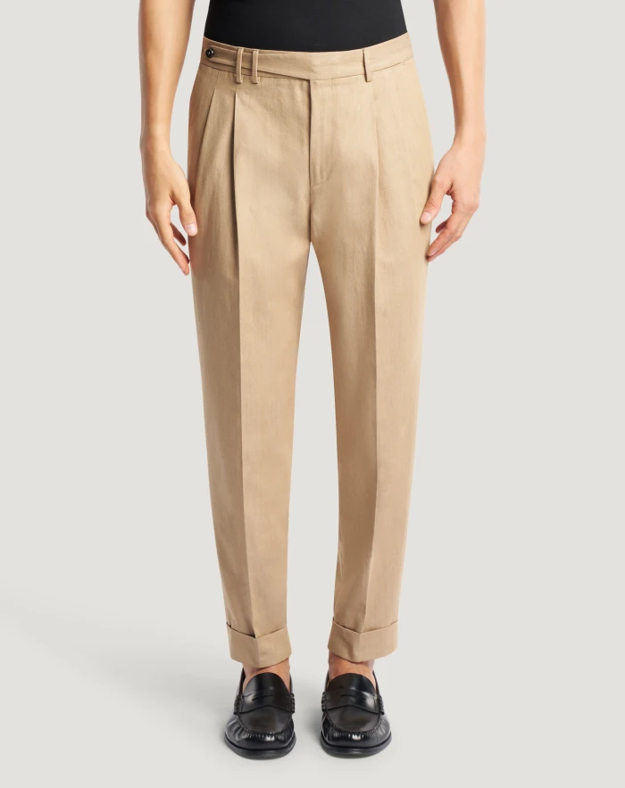 Carrot jeans in recycled denim