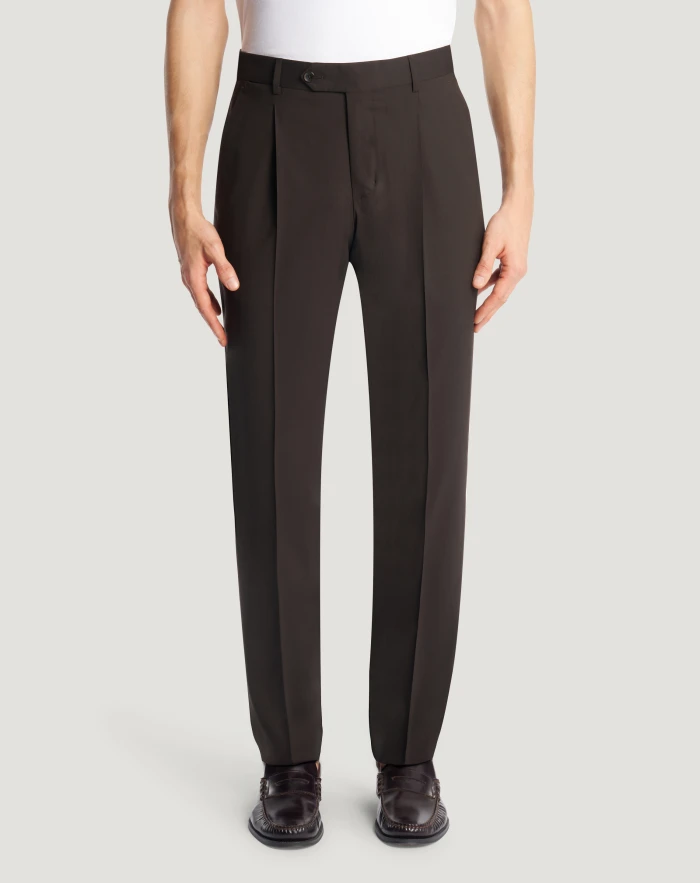 Union trousers in deluxe wool