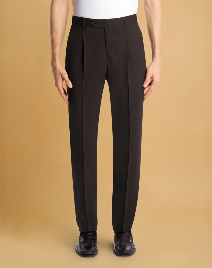 Union trousers in deluxe wool