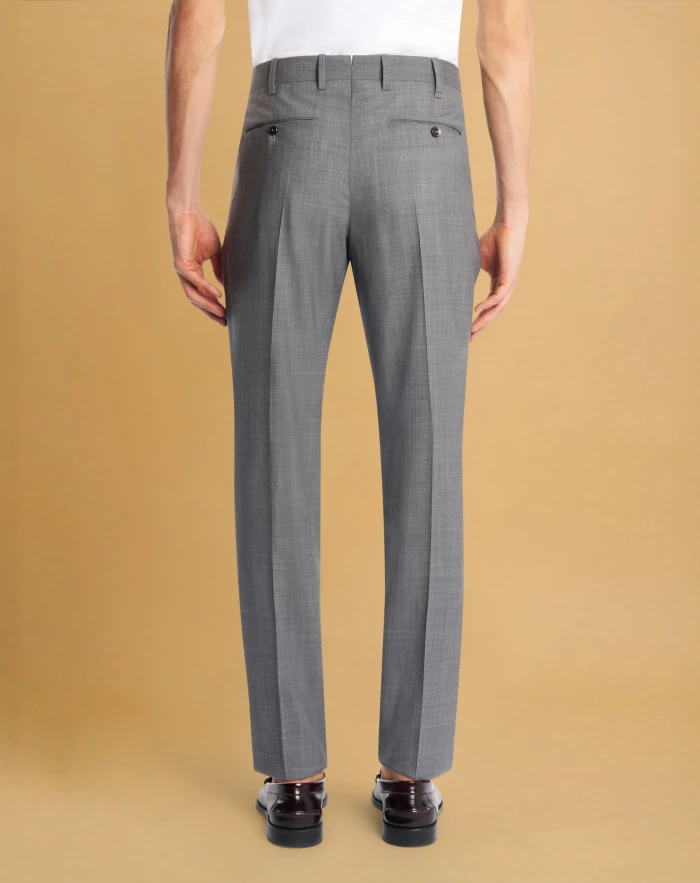 Union trousers in deluxe wool for men, grey | PT Torino