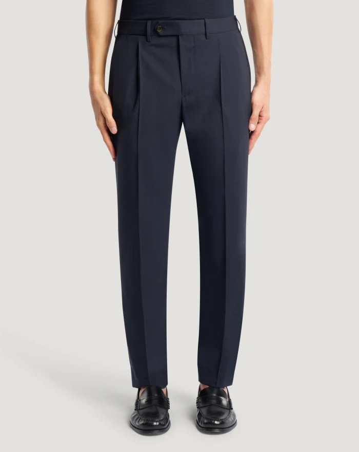 Union trousers in deluxe wool